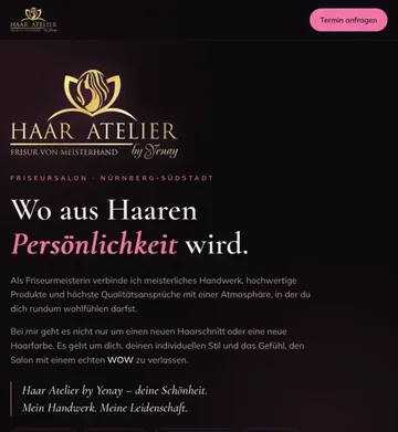 Handyansicht von Haar Atelier by Yenay